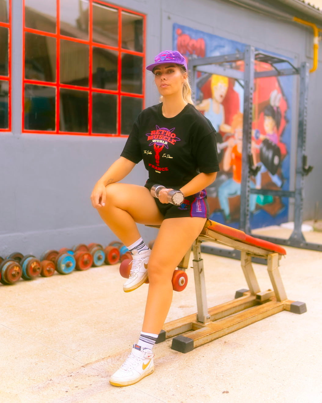 Vintage Oversized T-Shirt | 80s Red