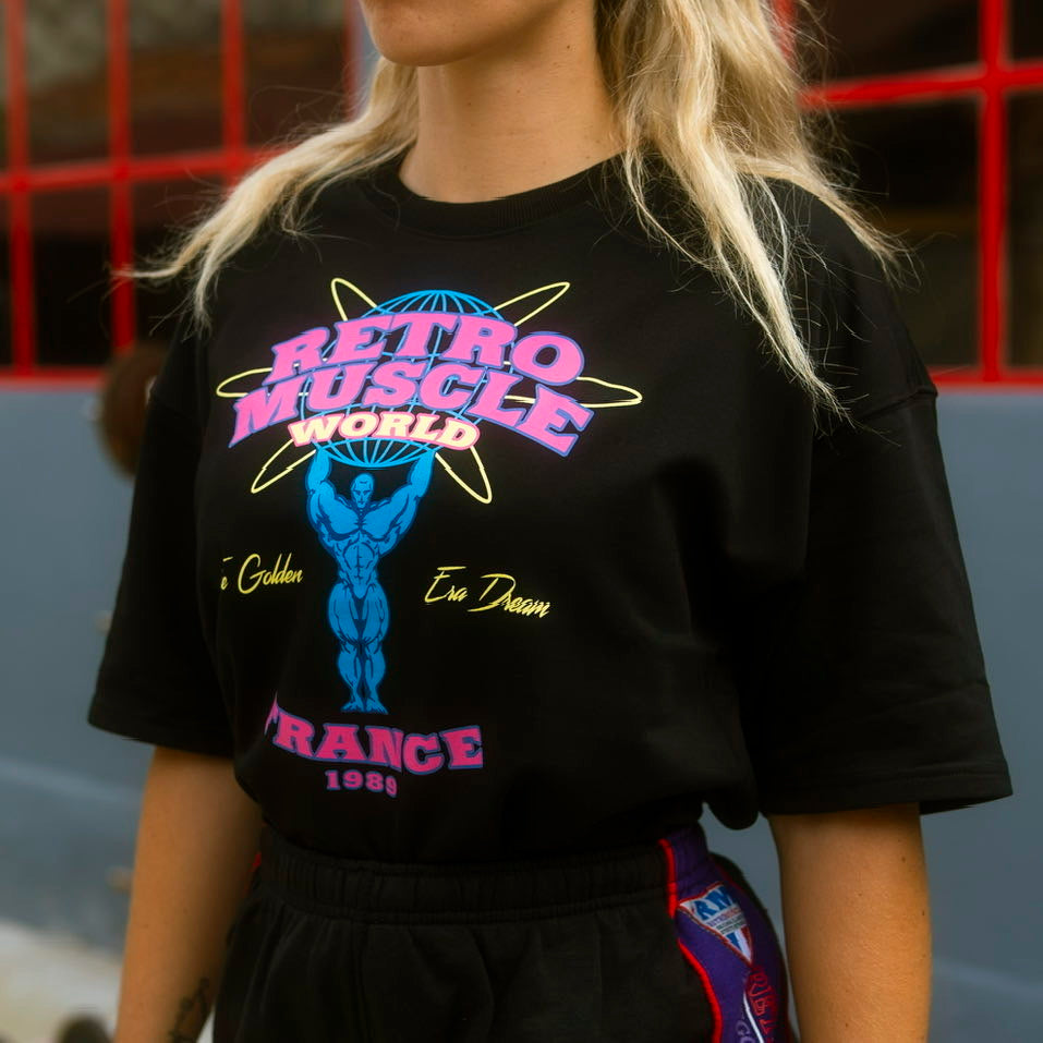 Vintage Oversized T-Shirt | 80s Pink