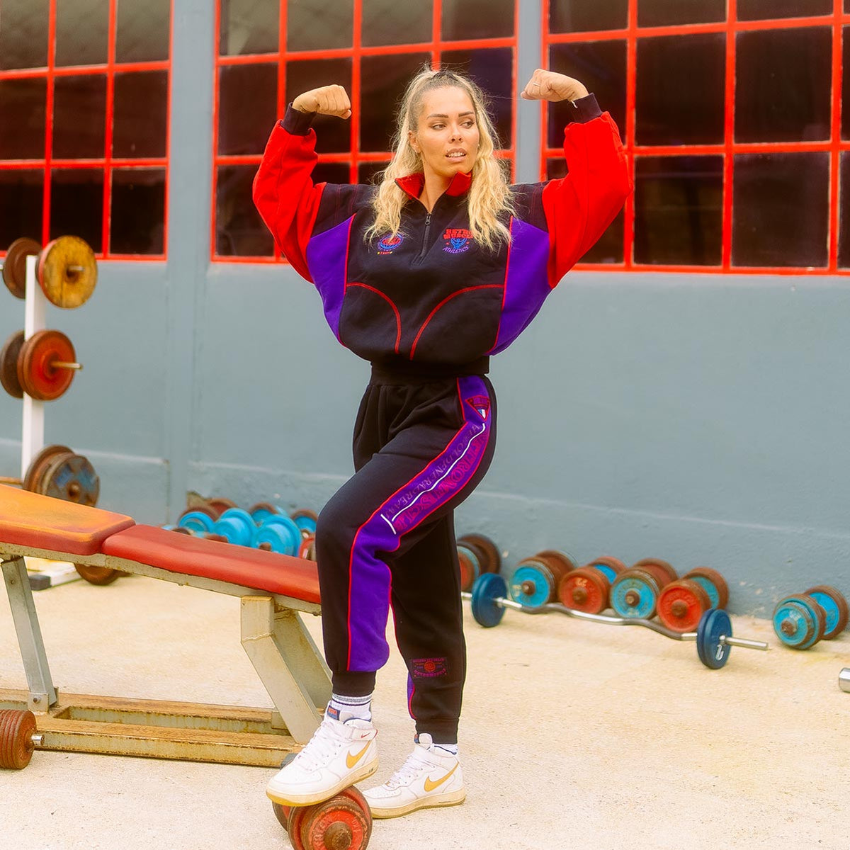 The Golden Era Dream Vintage Tracksuit | Black