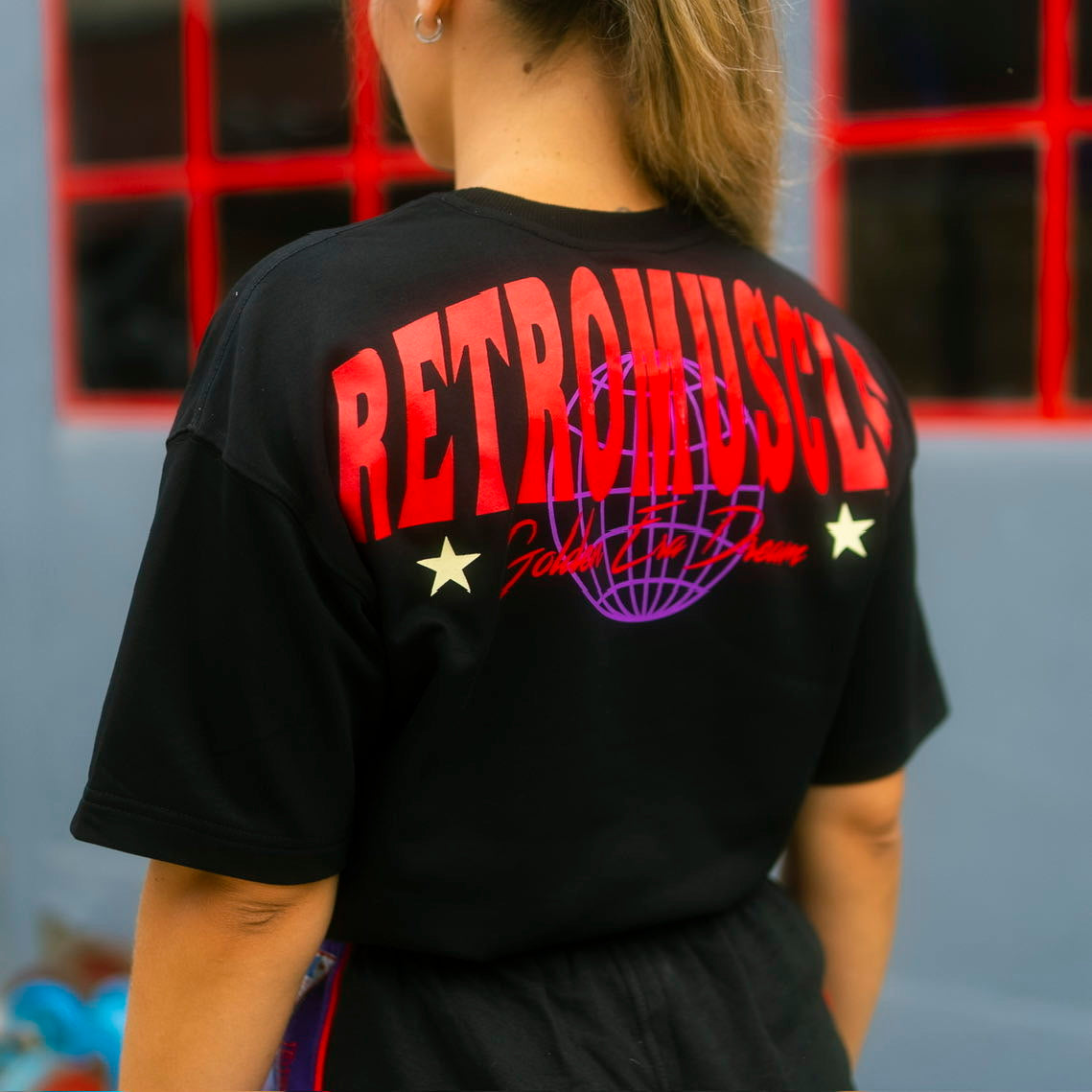 Vintage Oversized T-Shirt | 80s Red