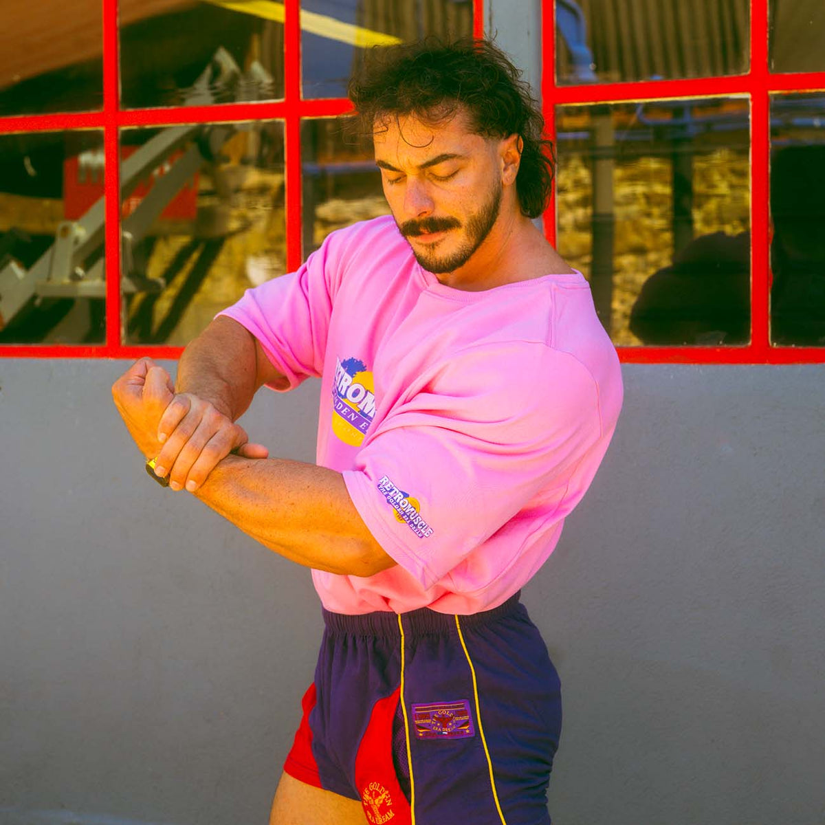 RetroFlex Pump-Cover - Batwing Cut | Pink