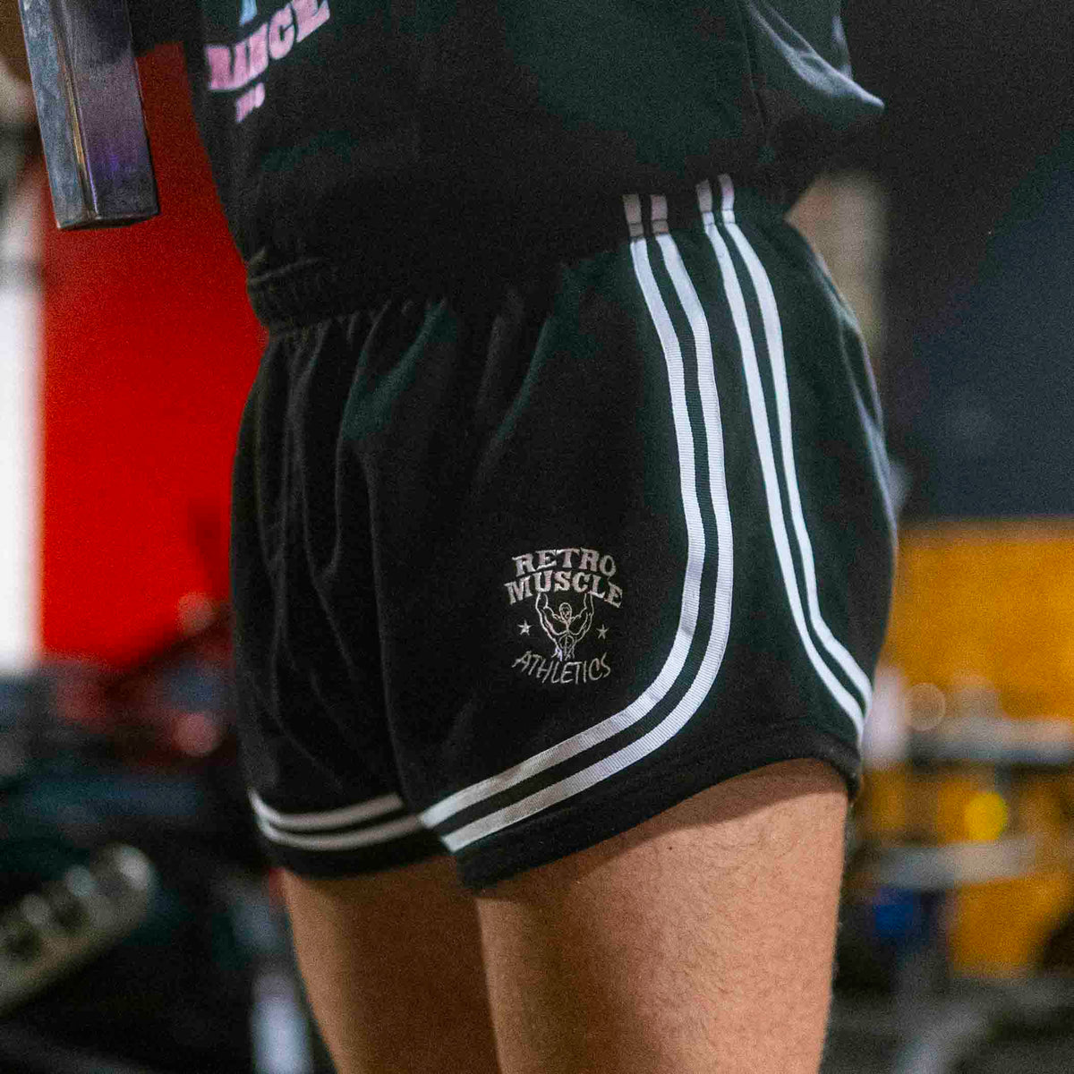 Vintage Golden Era "Bannout" Shorts | Black - product photo