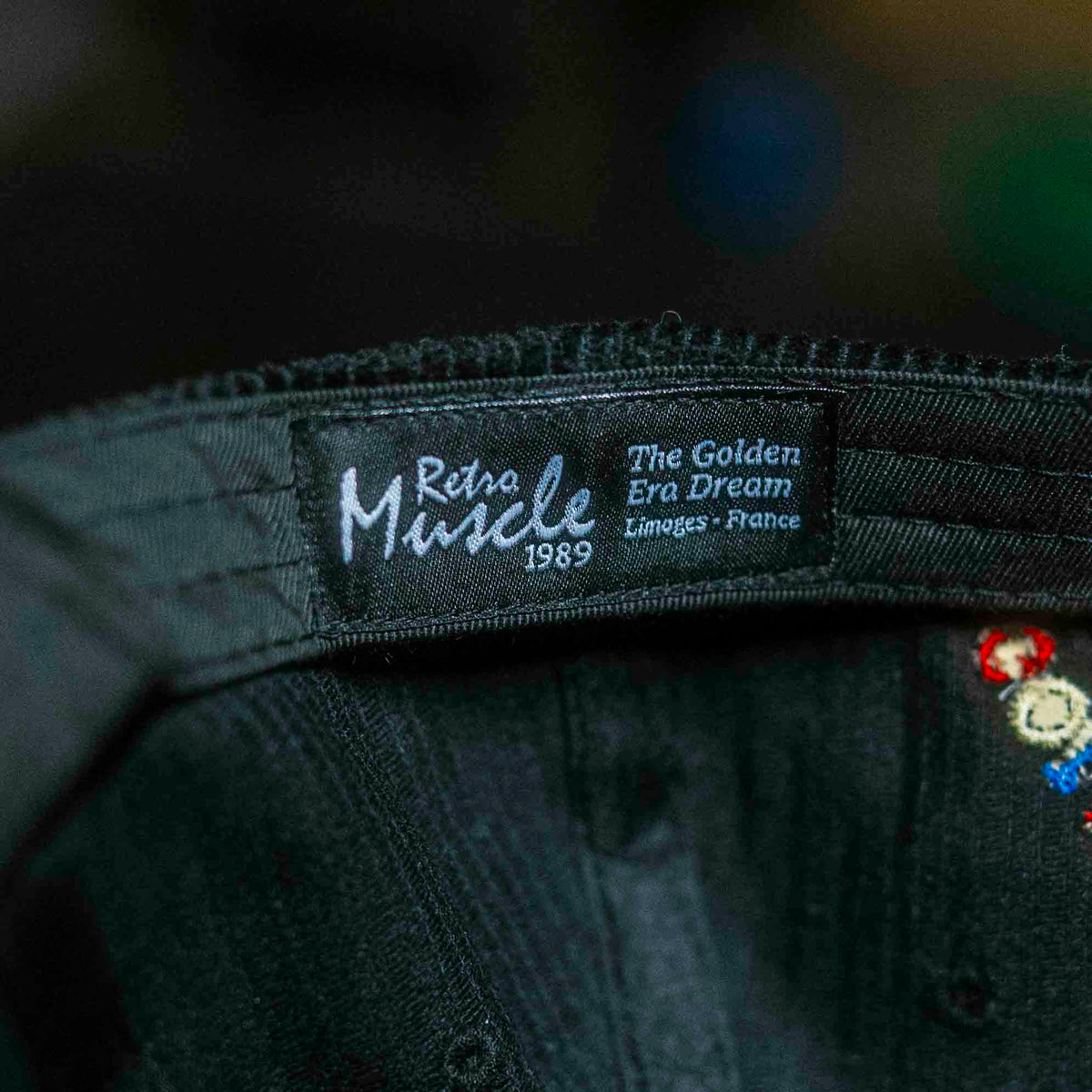 Vintage Golden Era Cap | Red / Pink - product photo
