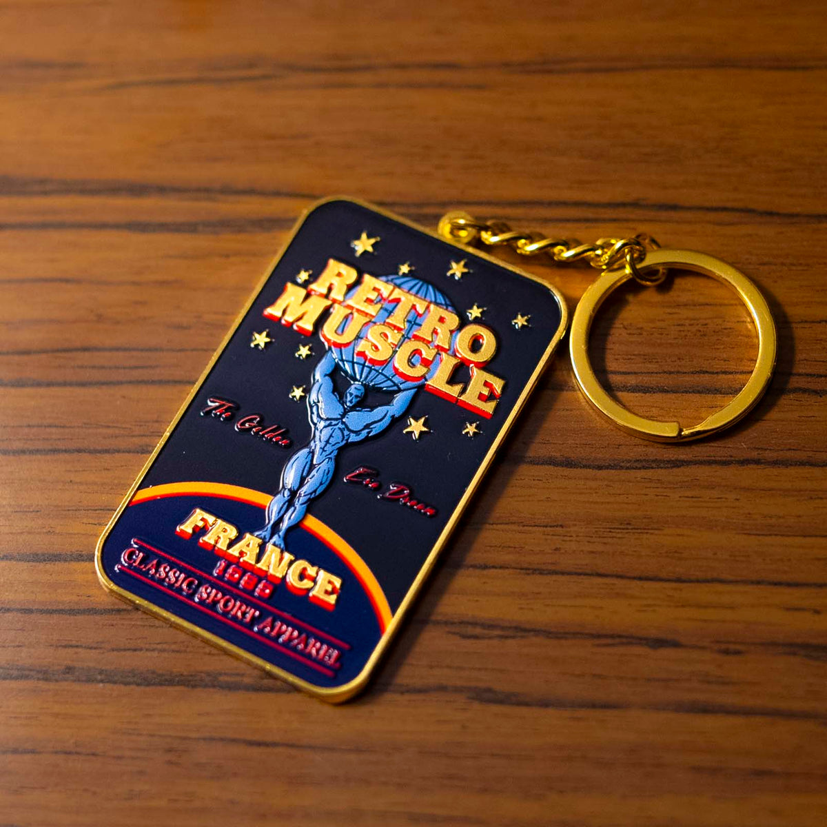 Golden Era Space Keychain - product photo