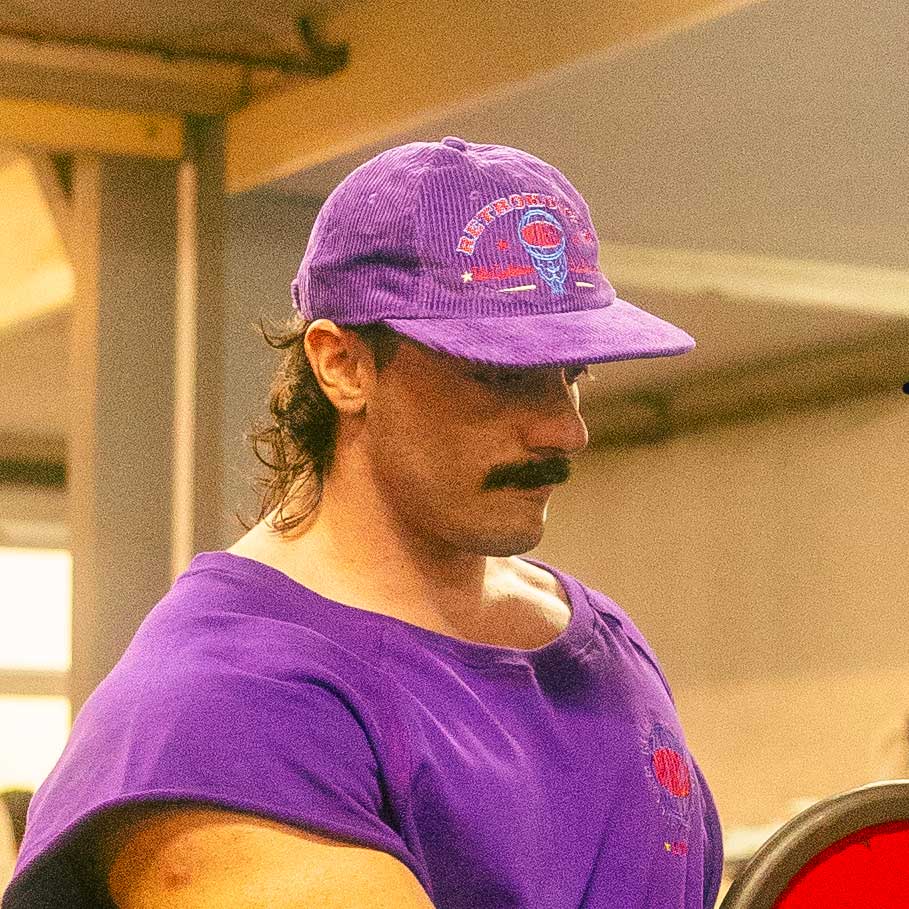 Vintage Golden Era Cap | Purple