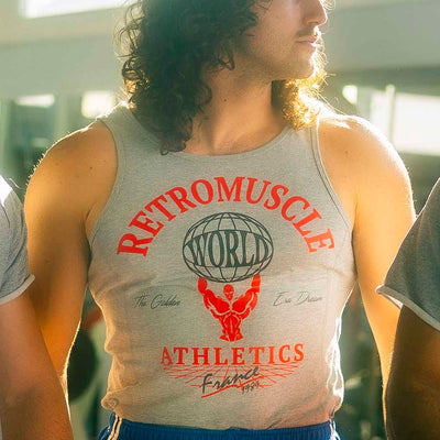Classic Old-School Tank Top | Grey - product photo