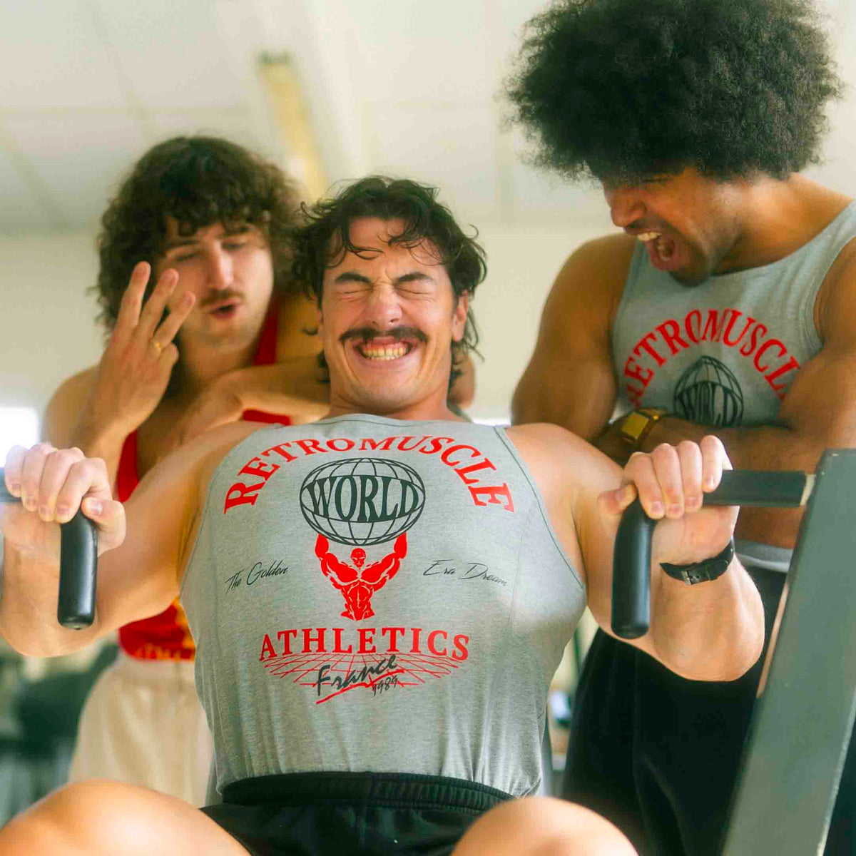 Classic Old-School Tank Top | Grey - product photo