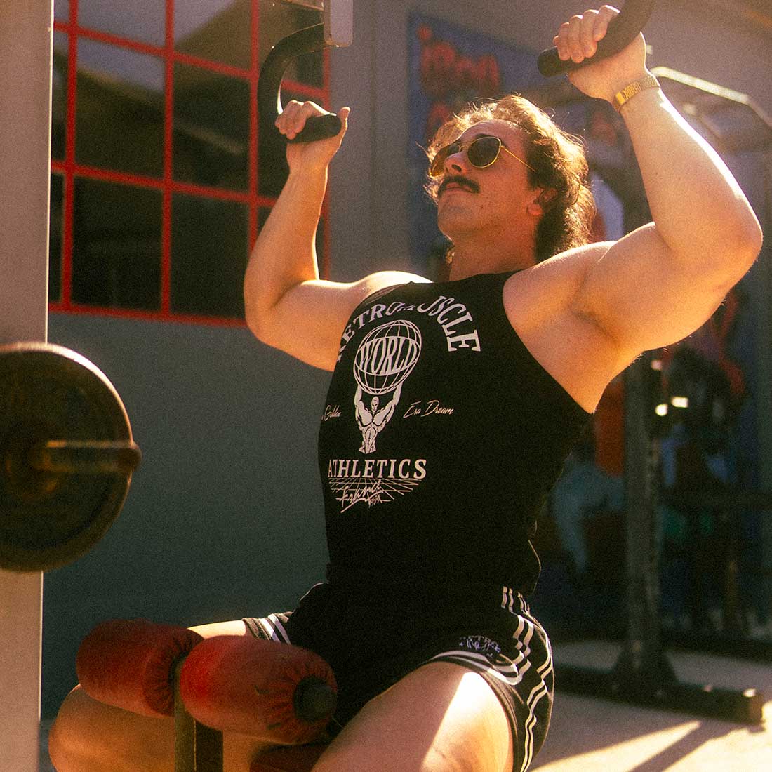 Classic Old-School Tank Top | Black