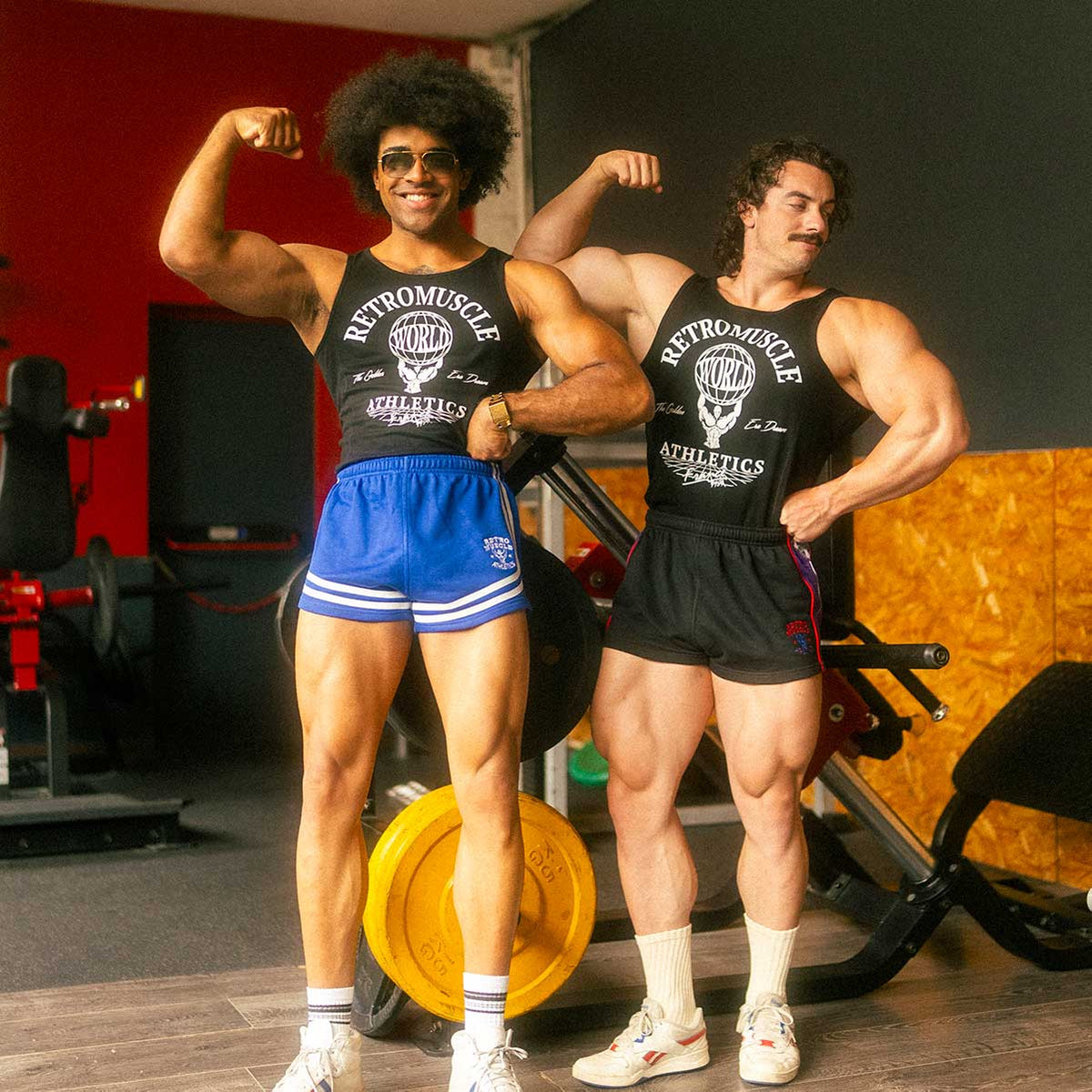 Classic Old-School Tank Top | Black