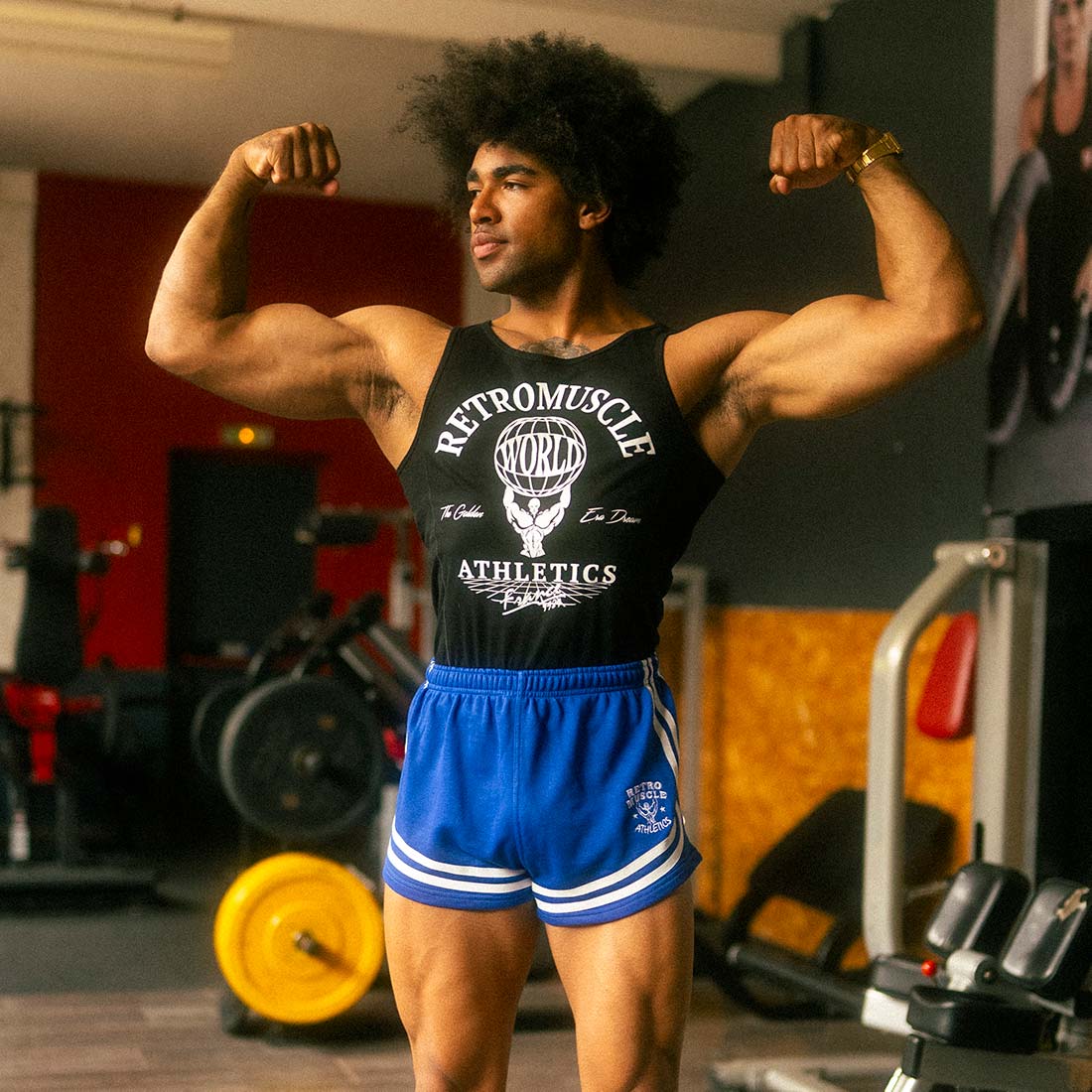 Classic Old-School Tank Top | Black