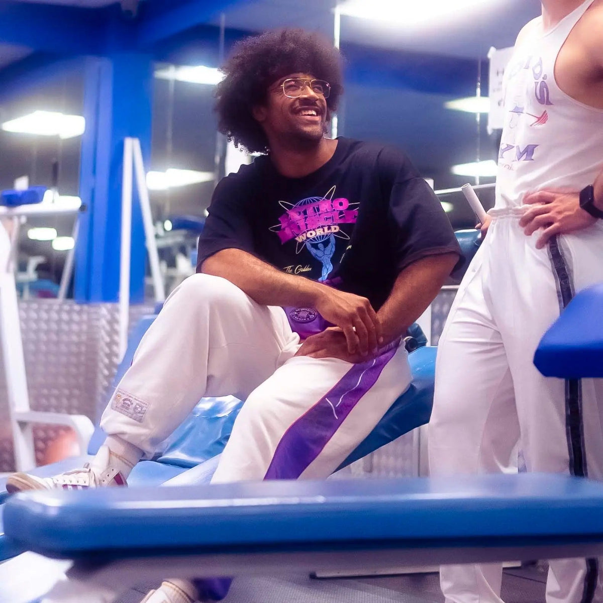 Pump Cover T-Shirt | Neon World - gym training photo