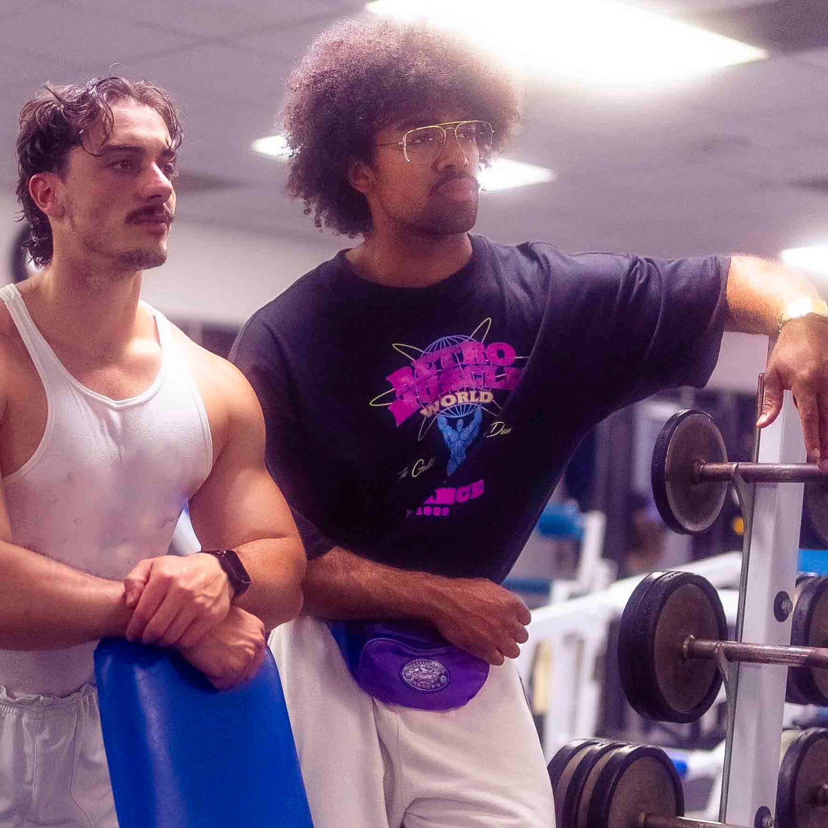 Pump Cover T-Shirt | Neon World - gym training photo