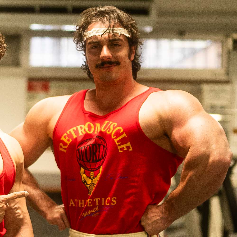 Classic Old-School Tank Top | Red