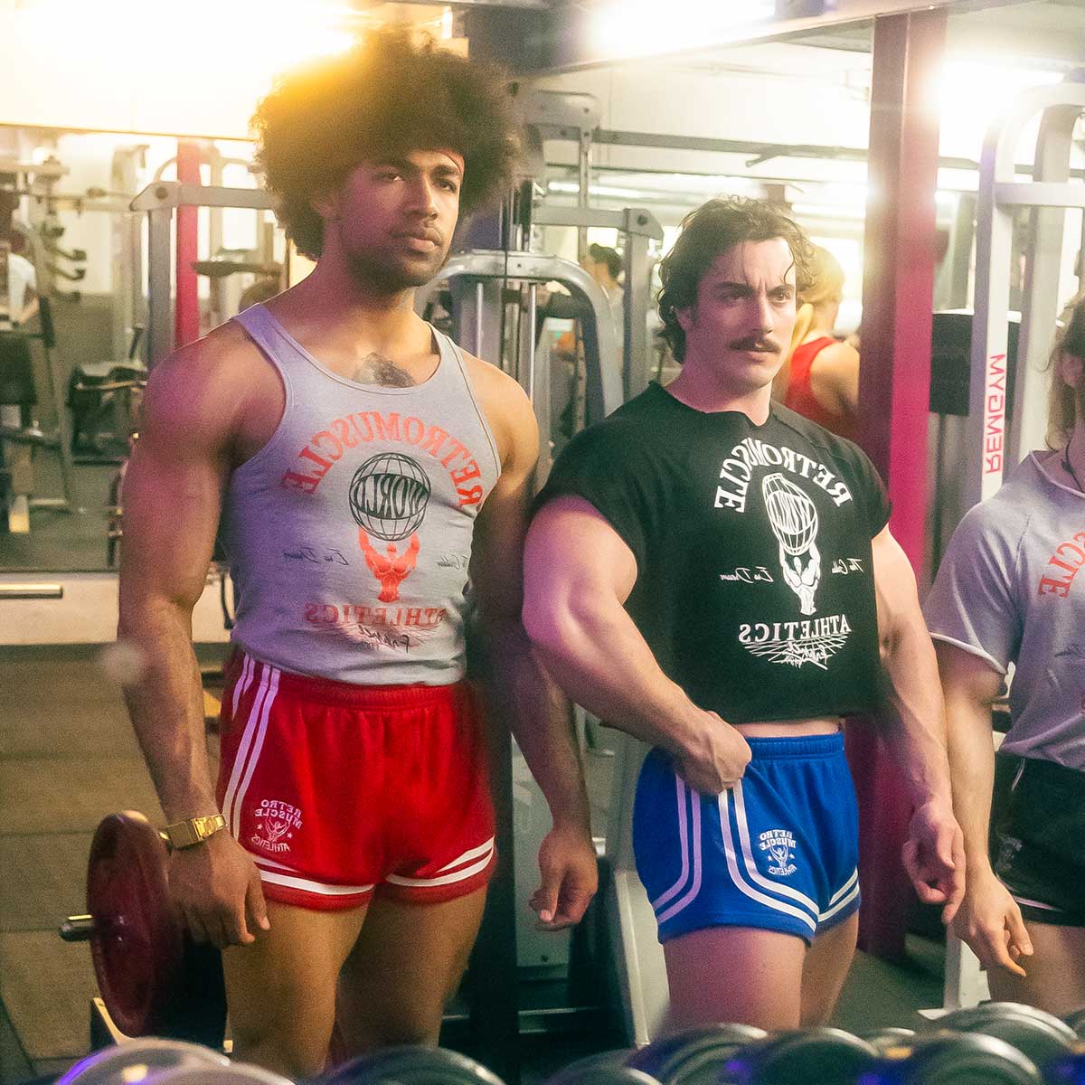 Vintage Golden Era "Bannout" Shorts | Red